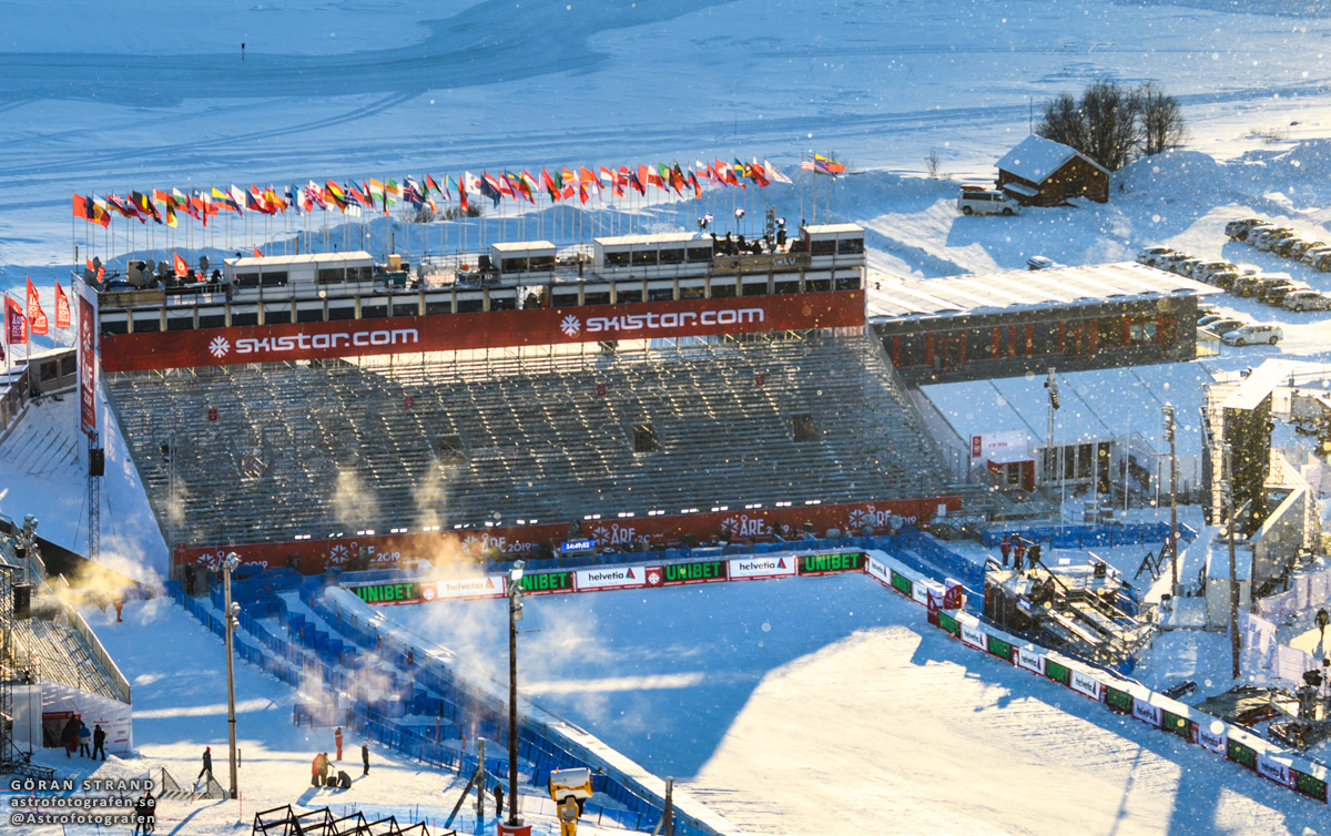 VM Åre 2019 Läktare